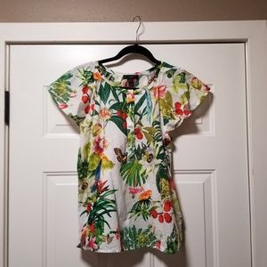 J.Crew Ratti "Into the Wild" blouse